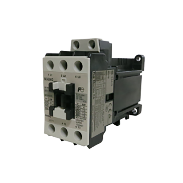 Fuji Electric SC-E04/G IEC Contactor 600VAC 18A 3PH 24VDC Coil w/Aux 1NO-1NC 