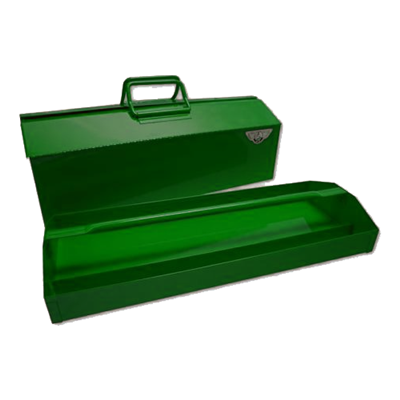 21" Green Pent Roof Toolbox